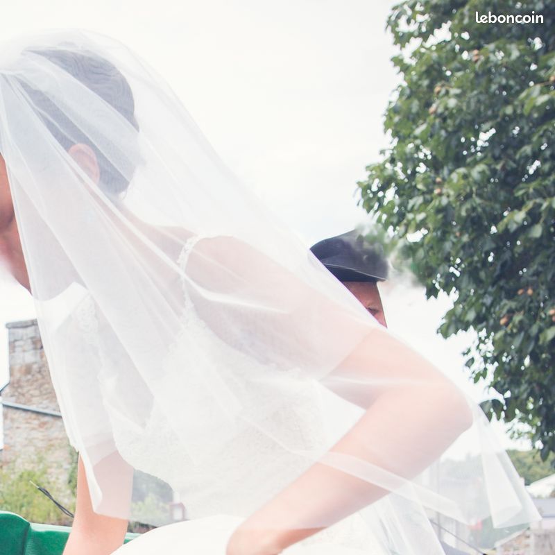 Robe de mariée + jupon + voile (image 4)