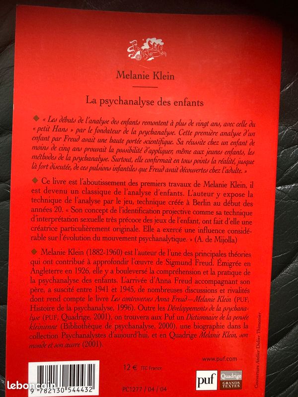 La psychanalyse des enfants (image 2)