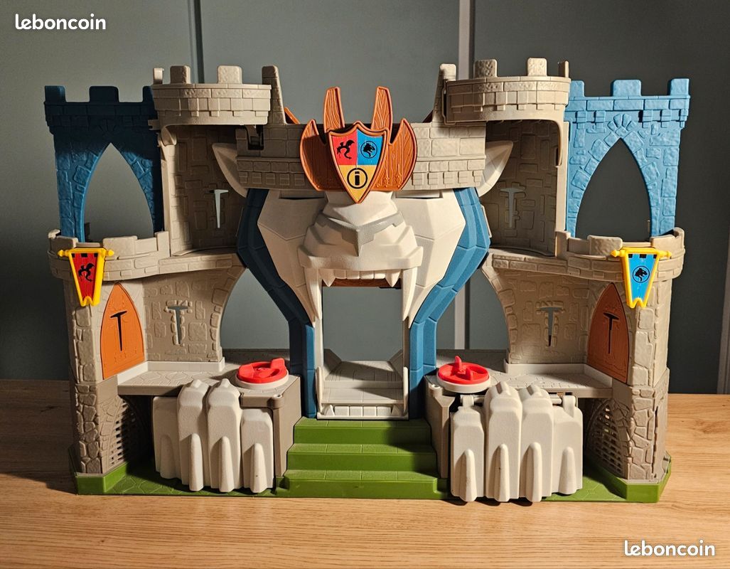 Château fort Fisher Price Imaginext et Papo chevalier (image 1)