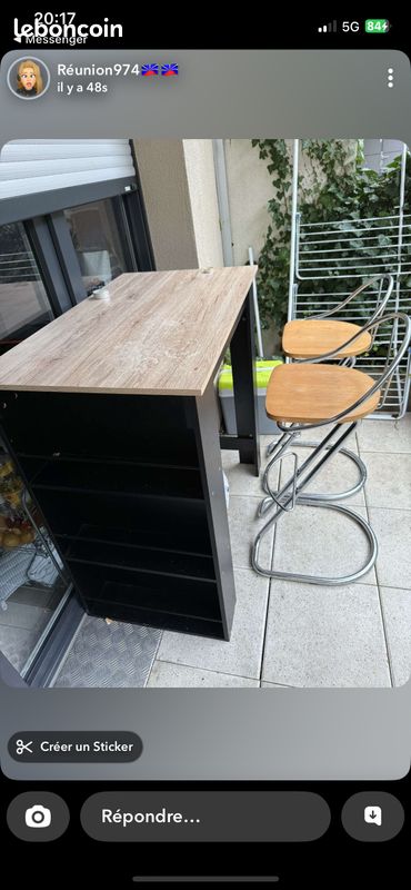 Table haute (image 1)