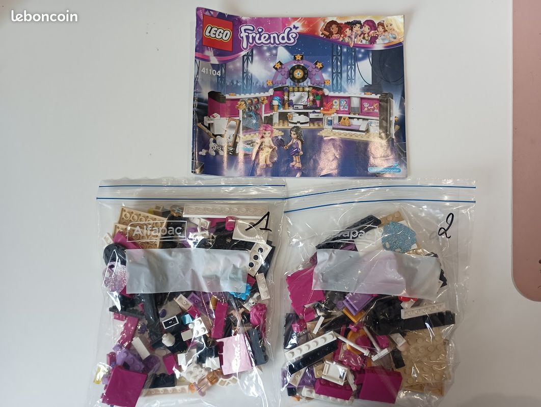 Lego Friends La loge de la chanteuse (image 1)
