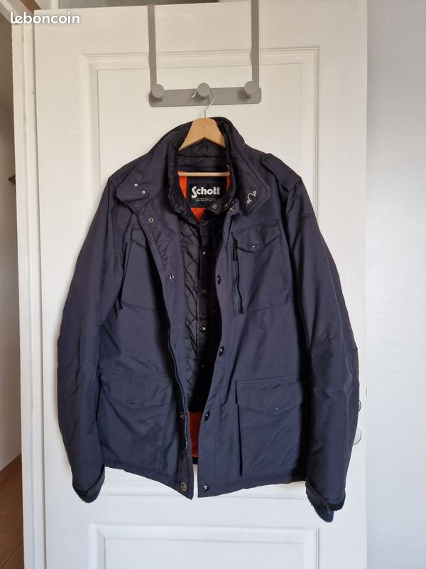 Veste miliraire schott Navy (image 3)