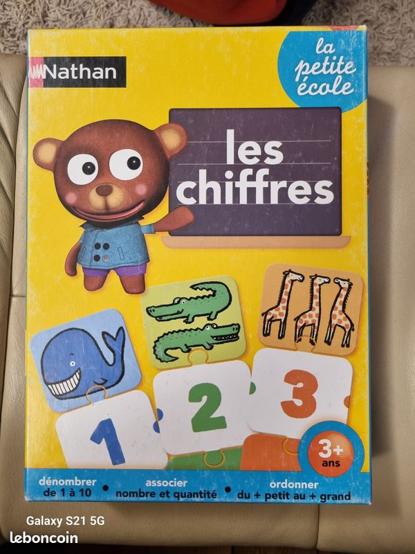 Jeu enfant les chiffres (image 1)