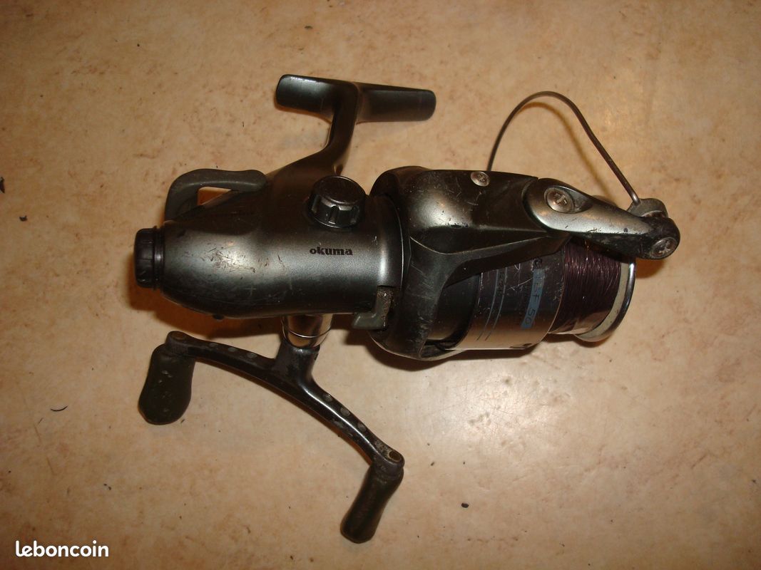 Moulinet pêche OKUMA IBF 50 interceptor fonctionne très bien