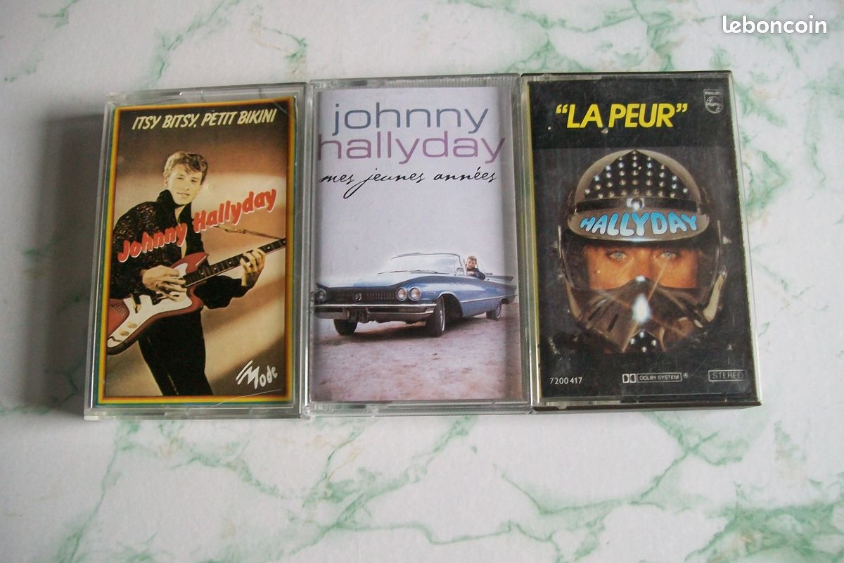 Cassettes audio johnny hallyday (image 3)