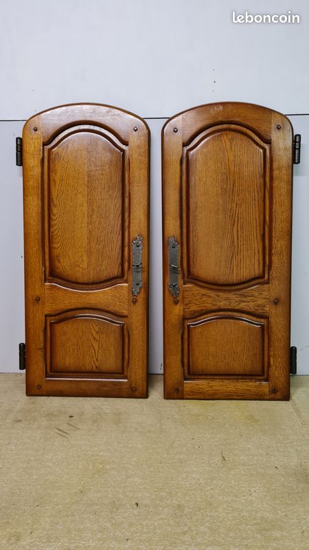Portes meuble en bois massif (image 1)