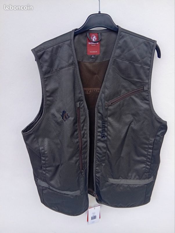 Gilet sans manche xxl ou xl somlys 254 spirit ot traque Sport