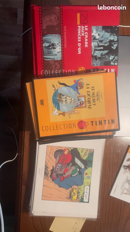 Collection prestige Tintin avec DVD, Livret et tiré–à-part (image 1)
