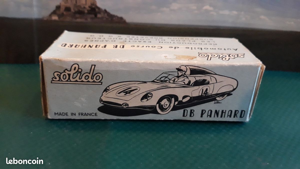 Miniature Solido Panhard HBR 4 N°8 - Échelle 1/43, Série 100, Bel état