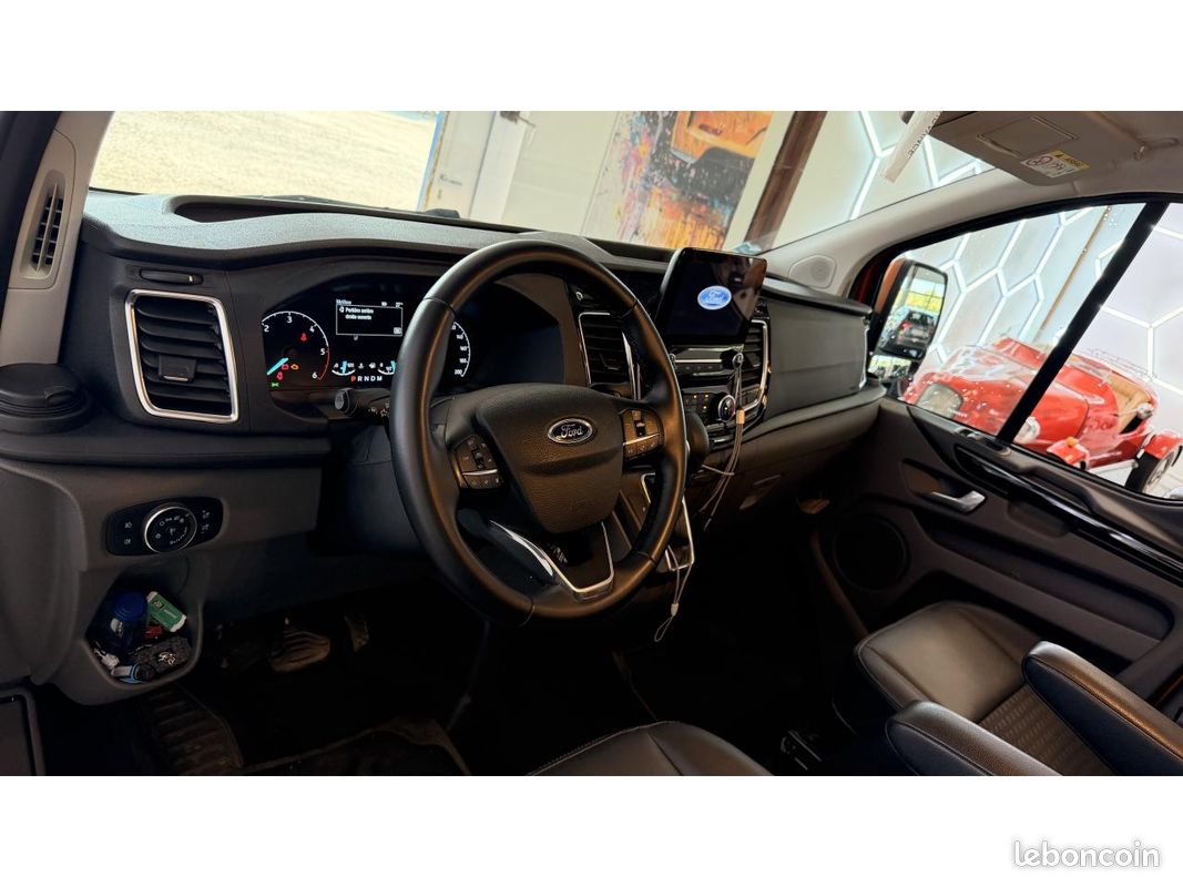 FORD TRANSIT CUSTOM 2.0 TDCi - 170 CH- BVA S&S - Garantie 12 mois (image 8)