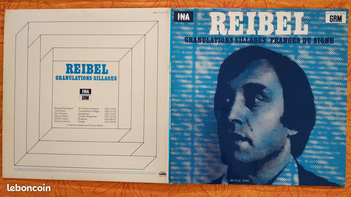 Disque LP G. Reibel "Granulations" ... (image 1)