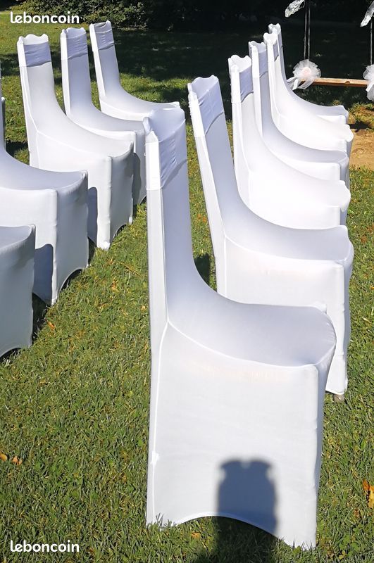 Housses de chaises blanches (image 2)