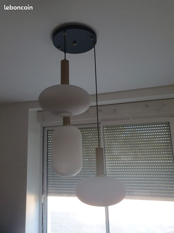 Lustre suspendu 3 lampes (image 4)