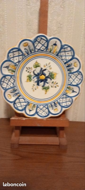 Assiette Décorative Talavera En Céramique – Porcelaine Artisanale Avec Charme Vintage