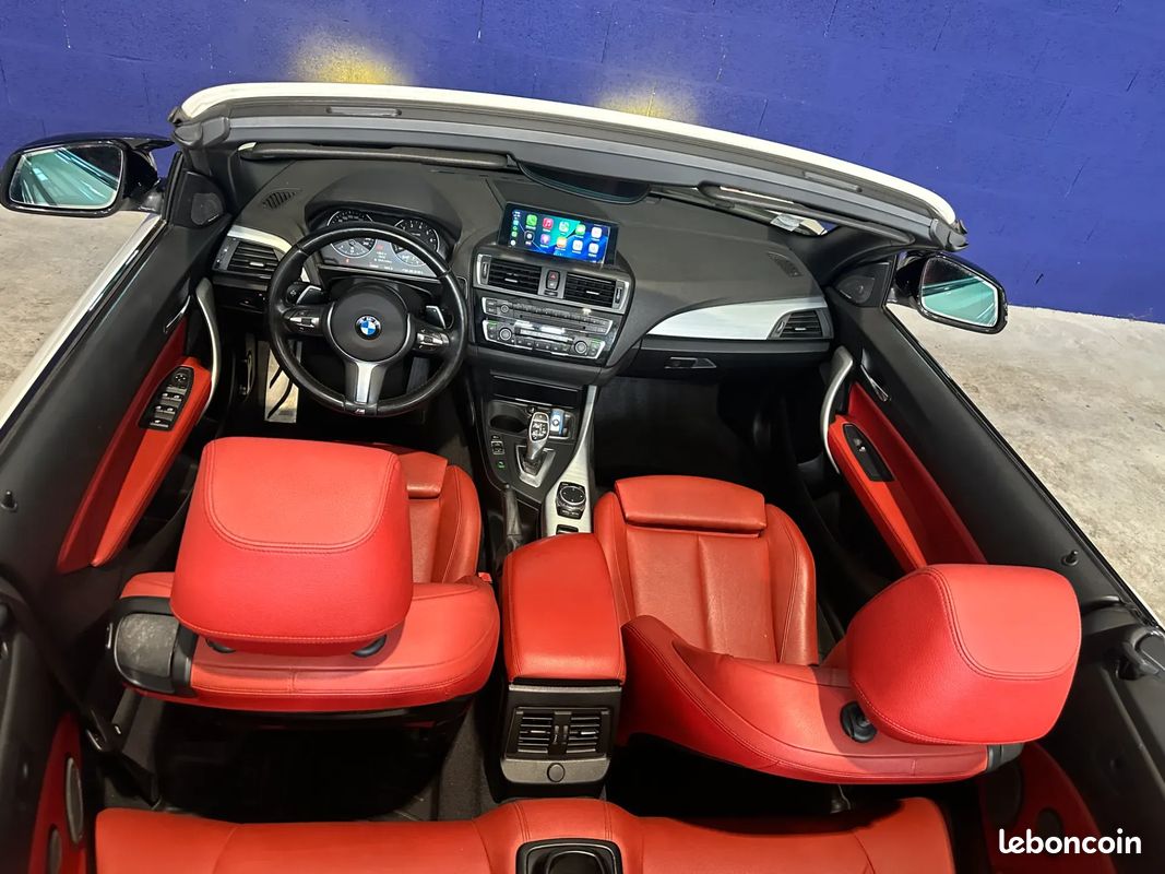 BMW Série 2 F23 M235i 3.0 326ch M BVA - CABRIOLET - 2015 - 105 875 km - CarPlay - ENTRETIEN COMPLET (image 16)