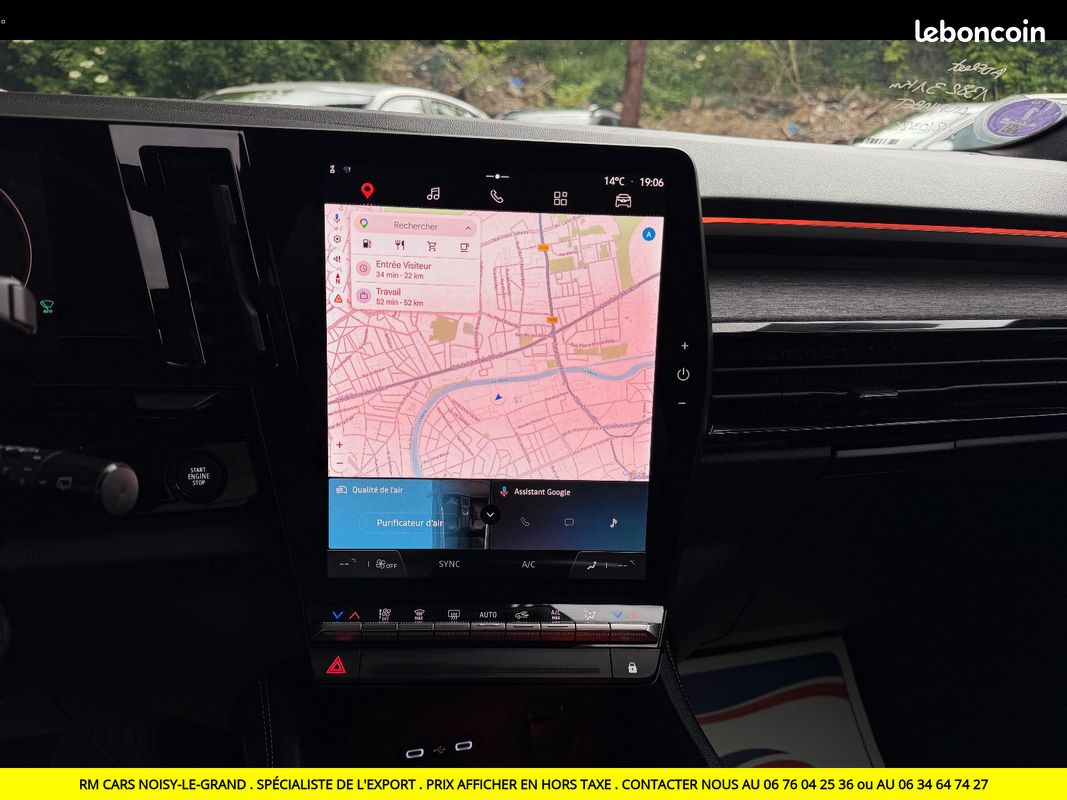 RENAULT AUSTRAL E-Tech hybrid 200 Techno EXPORT TUNISIE MAROC PRIX EN HT (image 13)