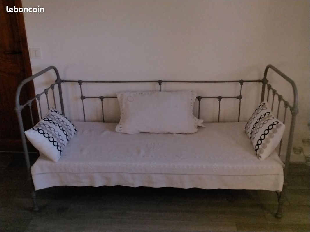 Lit banquette ancien (image 1)