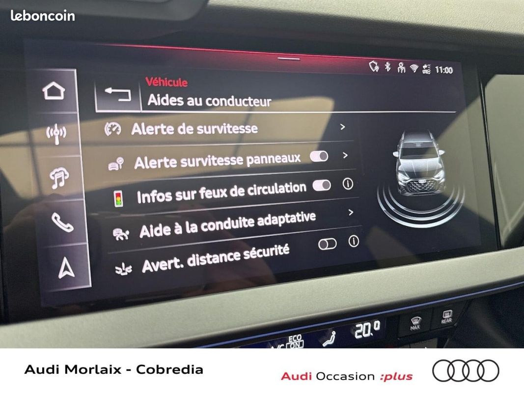 Audi A3 Sportback 1.5 TFSI 150ch Hybride S line S tronic 7 (image 28)