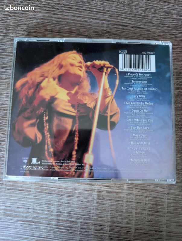 Cd Janis Joplin "The greatest hits" (image 2)