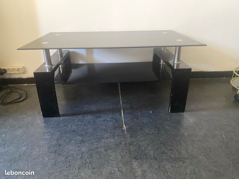 Table basse en verre (image 2)