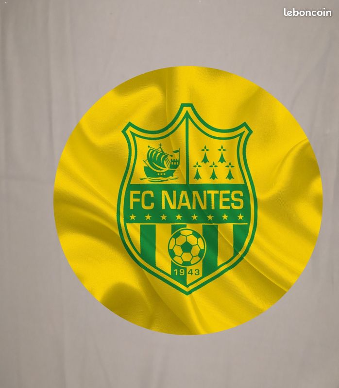 Flocage Vinyle FC Nantes – Patch Autocollant 7x9 Cm (Neuf)