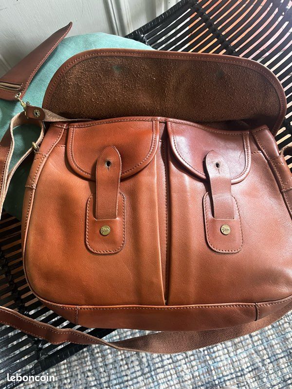 Besace Upla tout cuir vintage Accessoires Bagagerie