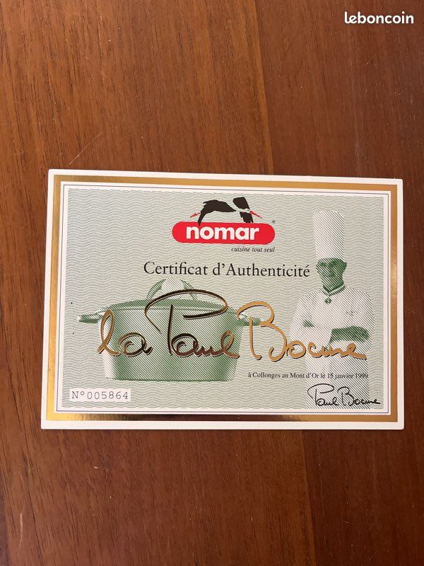 Cocotte En Fonte Paul Bocuse – Ovale, Rouge, Compatible Gaz, état Irréprochable