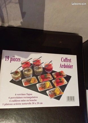 Coffret verrine avec plateau ardoise (image 1)