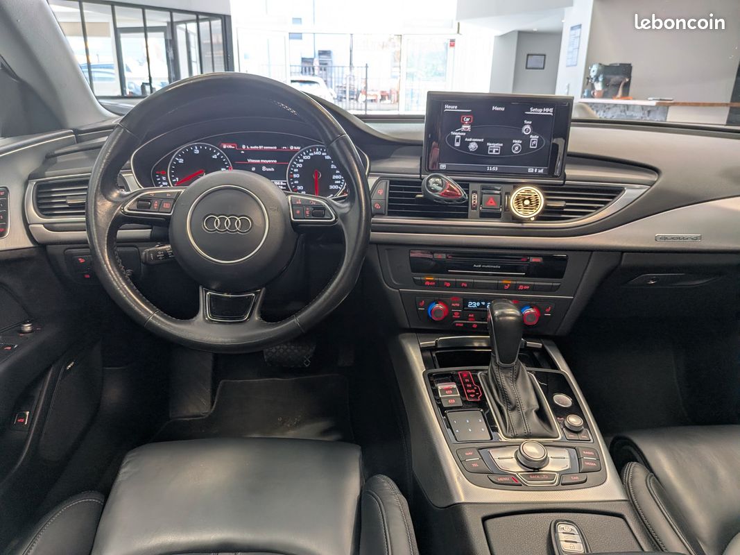 Audi a7 sportback 3.0 tdi 218 ch s line quattro sieges chauffants av / ar toit ouvrant etat proche du neuf (image 26)