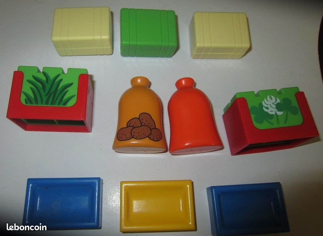 Playmobil 123 lot d'accessoires de la ferme (image 1)