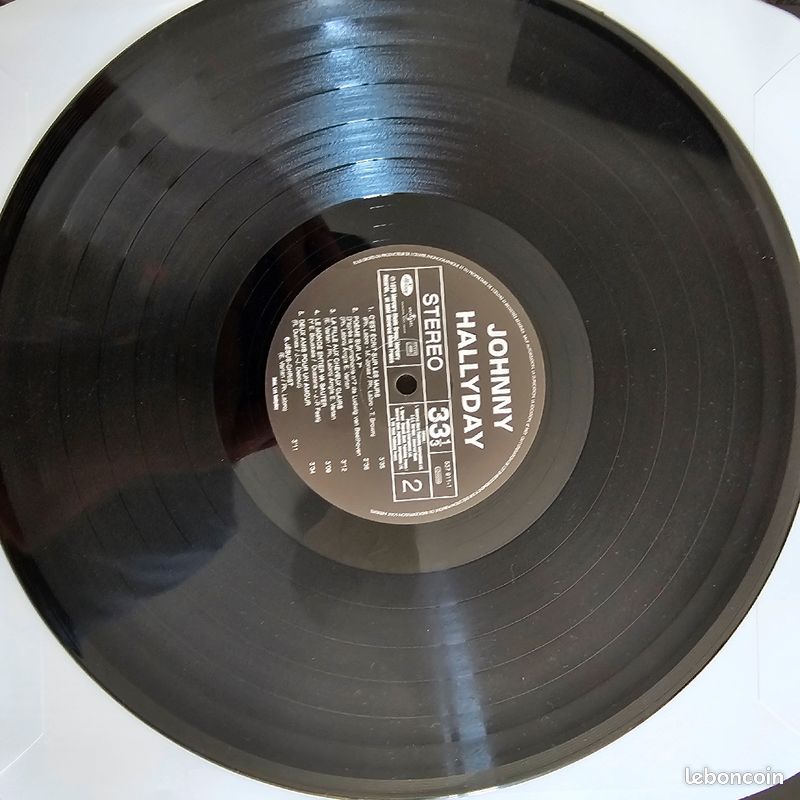 33 tours / Johnny Hallyday/ Vie (image 4)