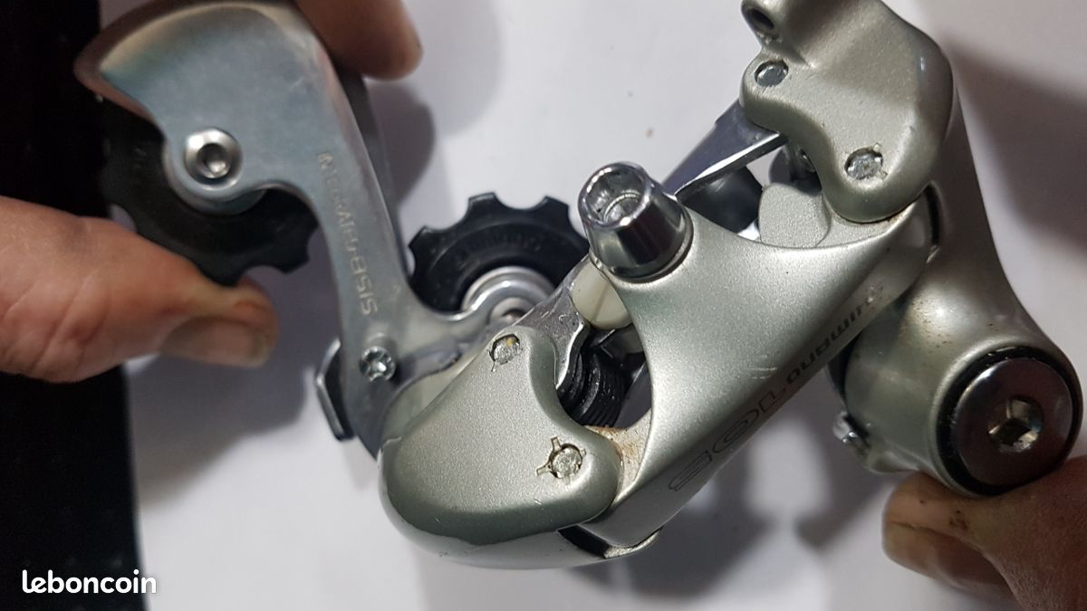 DÉRAILLEUR ARRIÈRE SHIMANO 105, RD-1056 vintage 8 vitesses route SIS Shifting EUR 19,40 - FR