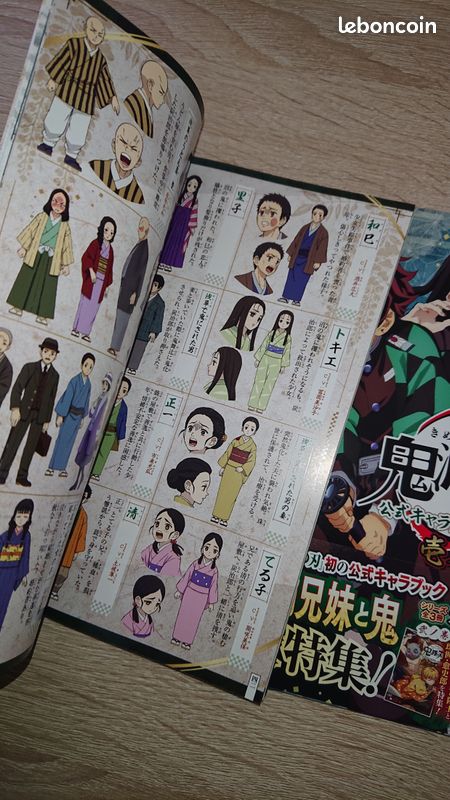 [Lot] Demon Slayer Character Book 1 & 2 - Kimetsu No Yaiba (image 10)