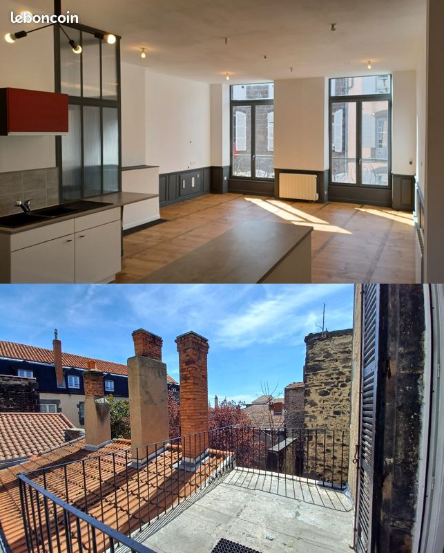 Appartement 2 pièces 55 m² · à Riom · 55 m² · 645 €/mois