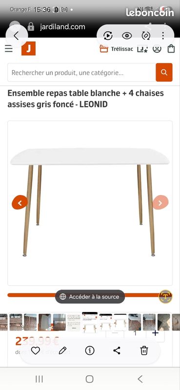Table a manger scandinave (image 5)