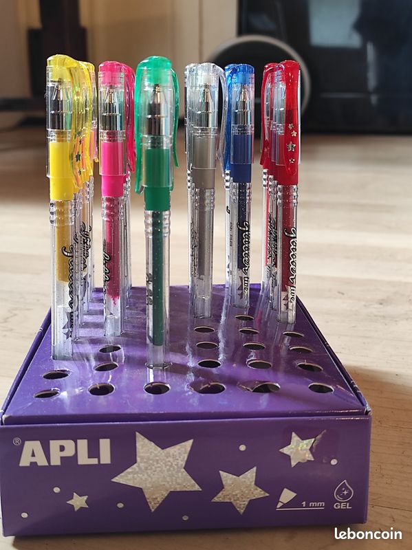 Lot De Stylos D’occasion Dans Leur Boîte - Parfait Pour Bureau, école Ou Cadeau