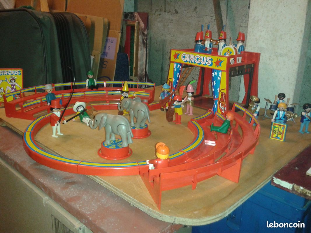 PLAYMOBIL Vintage 3553 – Cirque Orchestre Musiciens – Set Complet De 1982, Avec Boîte