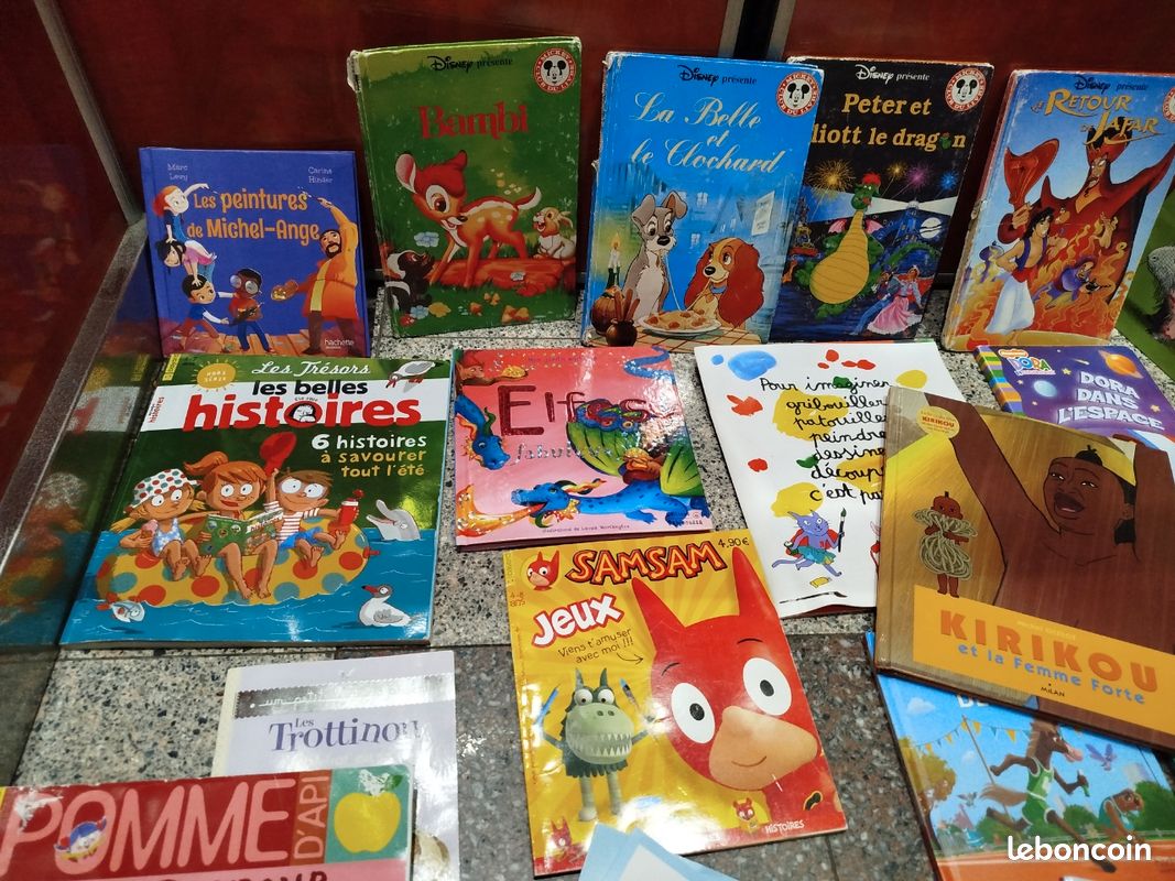 Grand lot de 47 livres d enfant Disney Franklin.... (image 7)