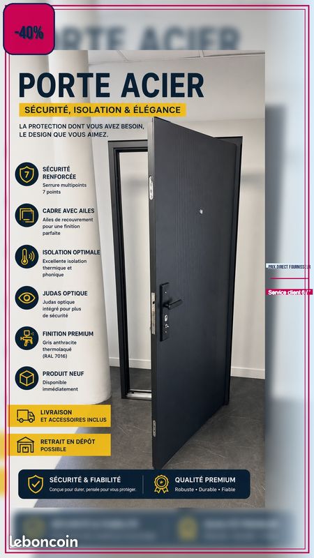 Bloc-porte acier (image 3)
