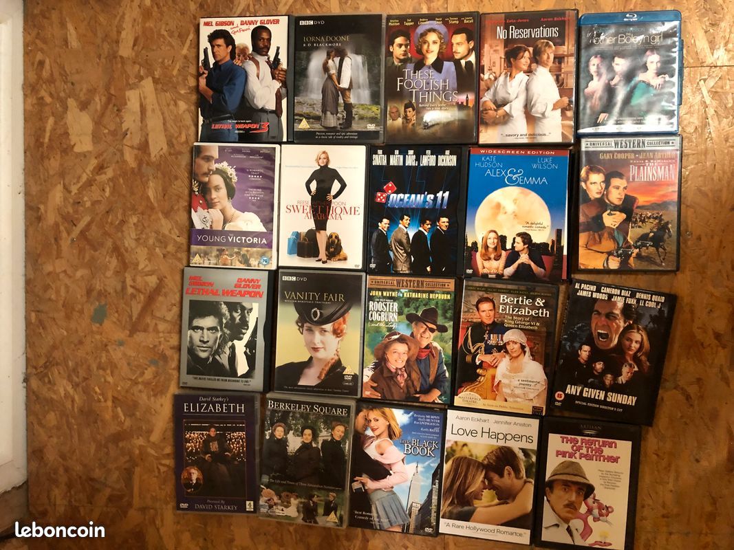 Lot dvd en anglais (image 1)