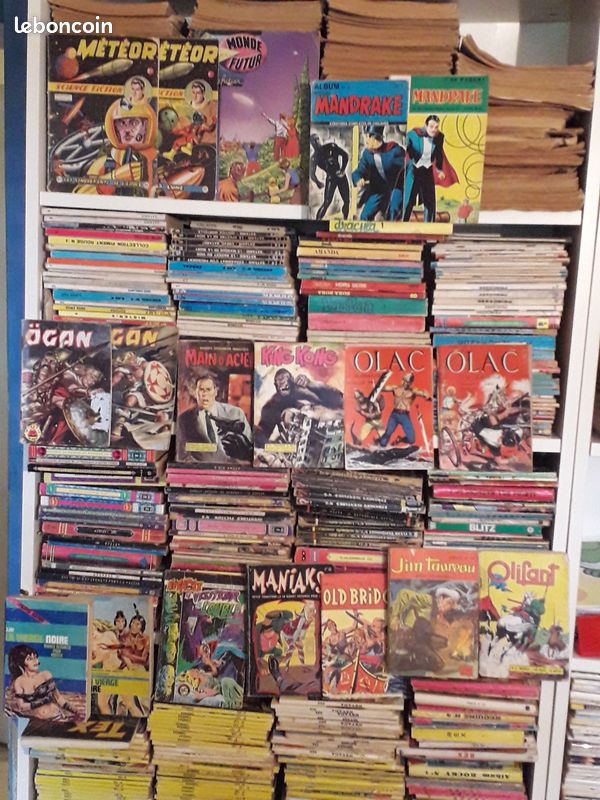DIVERSES BD ANCIENNES VINTAGE année 50 à 80 lettre He-Mo (image 1)