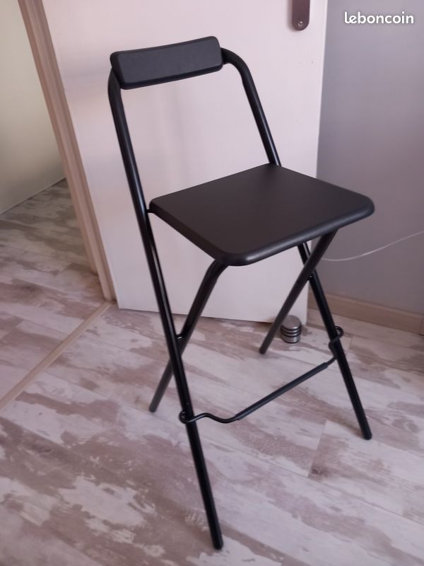 Chaise de bar pliante (image 3)