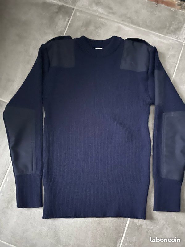 Marine Nationale Taille Pull Saint James Pull « La Fougueuse »