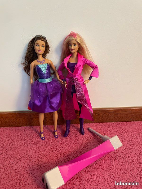 Lot de 2 poupées Barbie Agent Secret (image 1)
