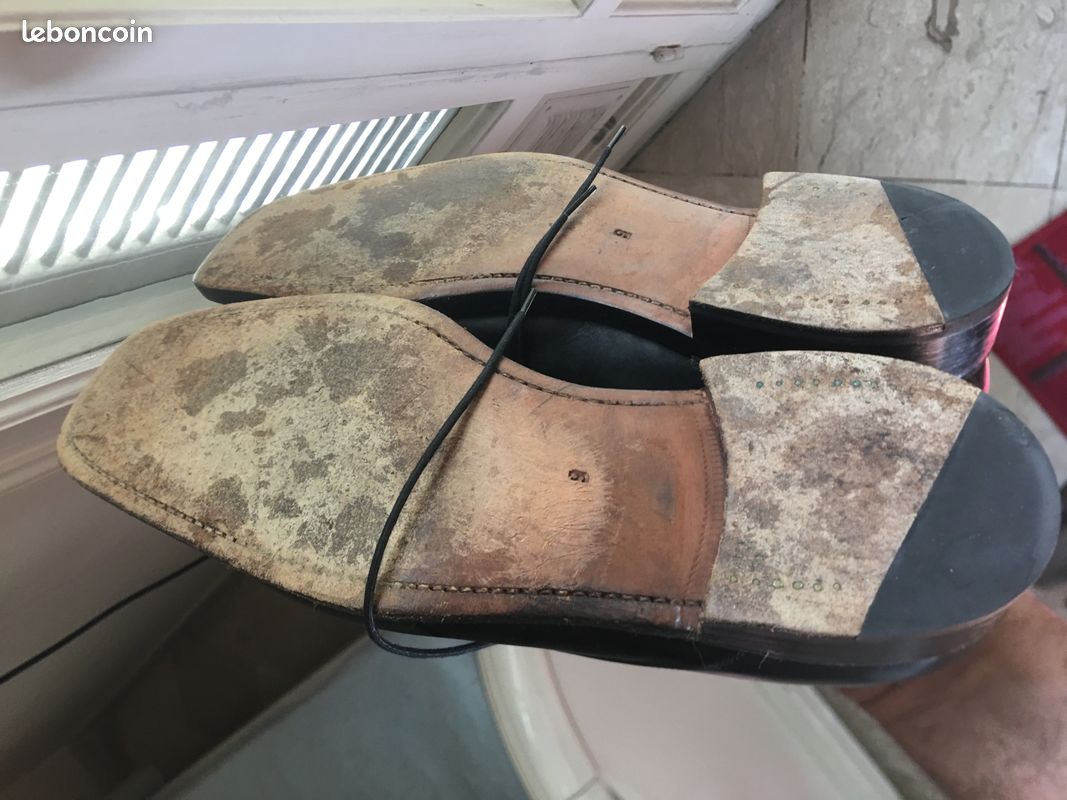 Chaussures neuves Noires en cuir de la marque LODING (image 4)