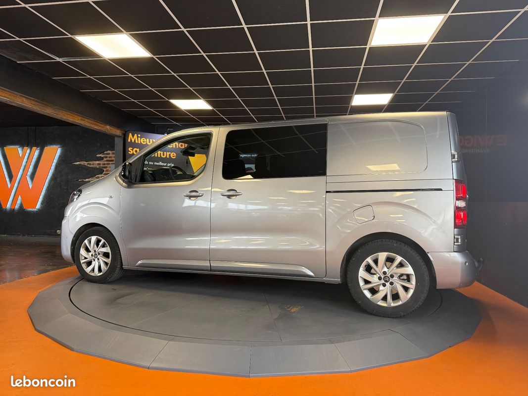 Citroen jumpy combi 2.0 bluehdi 175 m l2 eat bva / 5 places / caméra de recul / attelage / 2 portes latérales (image 18)