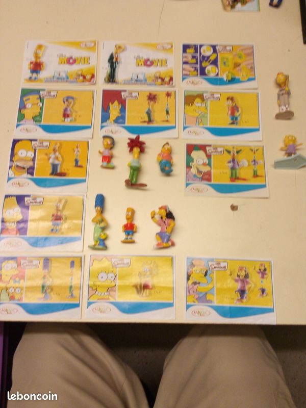 Kinder série simpson (image 1)