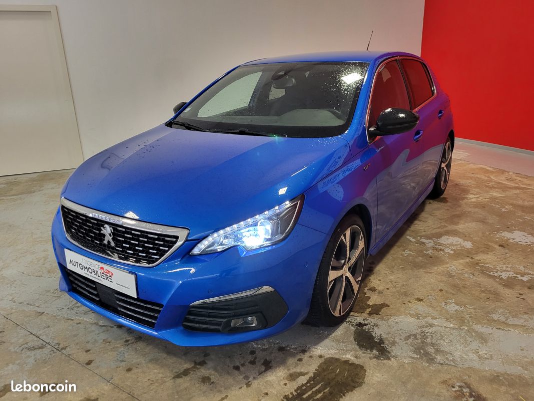 Peugeot 308 peugeot 308 ii 130 s&s gt eat8 - bleu vertigo - distribution ok mars 2026 (image 3)