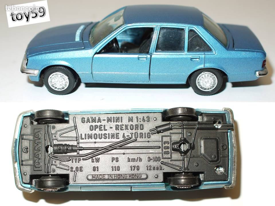 GAMA - Mini Mod Opel Rekord // 5 D 656 EUR 76,00 - PicClick DE