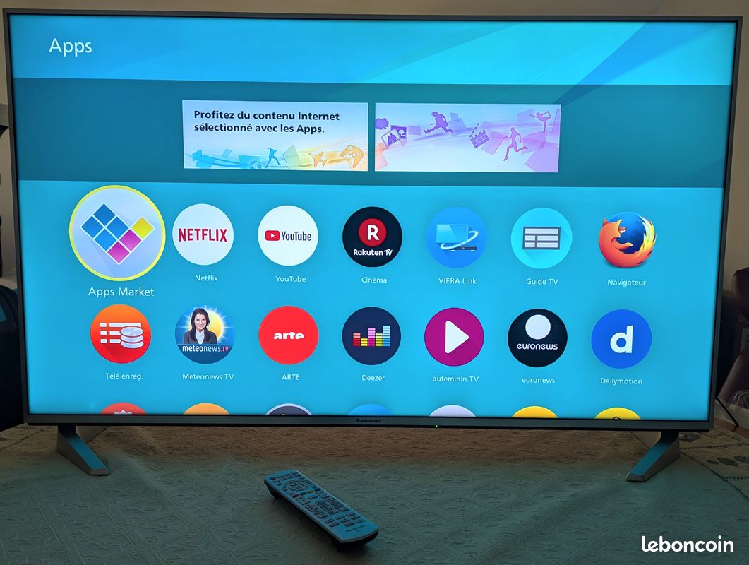 Panasonic UHD 4K 50' (127cm) Smart TV 50DX700F Photo, audio vidéo